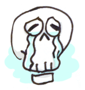 skeleton sticker #885395