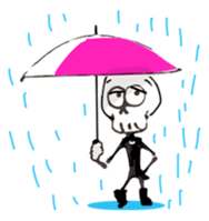 skeleton sticker #885397