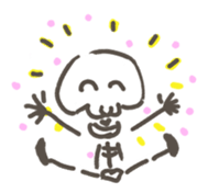 skeleton sticker #885398