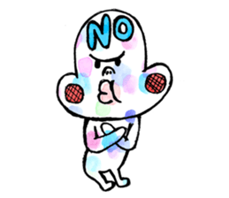 Stamp of Arimuranawoki-Daily Edition- sticker #885400