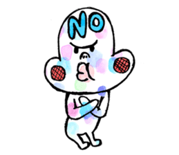 Stamp of Arimuranawoki-Daily Edition- sticker #885400