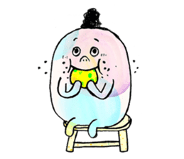 Stamp of Arimuranawoki-Daily Edition- sticker #885410