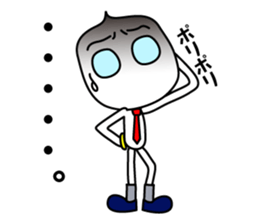 The businessman life of FUKIDASHI-KUN sticker #885567