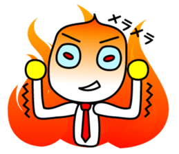 The businessman life of FUKIDASHI-KUN sticker #885571