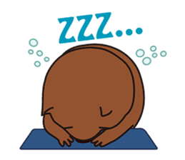 Mr. Wombat's Daily Life-English version sticker #885753