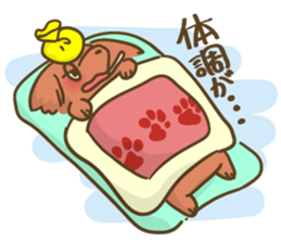 Rana the Dachshund sticker #885873