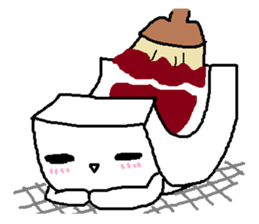 Pretty tofu sticker #885966