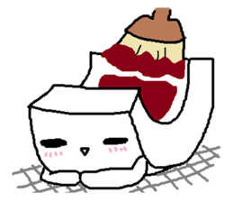 Pretty tofu sticker #885966