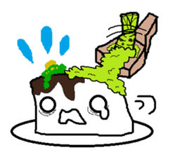 Pretty tofu sticker #885968