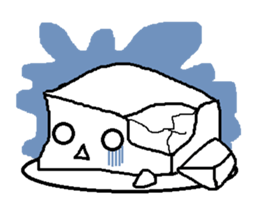 Pretty tofu sticker #885970