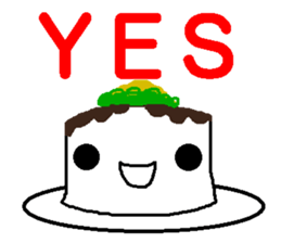 Pretty tofu sticker #885973