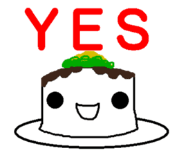 Pretty tofu sticker #885973