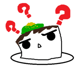 Pretty tofu sticker #885978