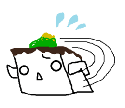 Pretty tofu sticker #885984