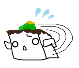 Pretty tofu sticker #885984