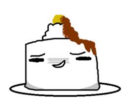 Pretty tofu sticker #885989