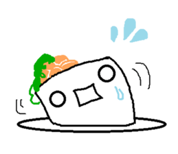Pretty tofu sticker #885990