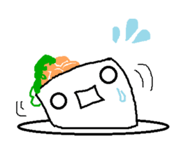 Pretty tofu sticker #885990