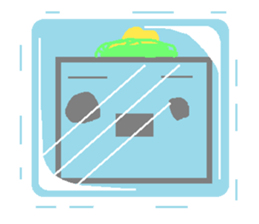 Pretty tofu sticker #885991