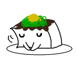 Pretty tofu sticker #885992