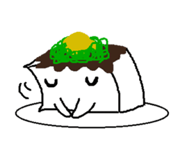 Pretty tofu sticker #885992