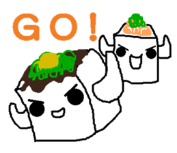 Pretty tofu sticker #885995