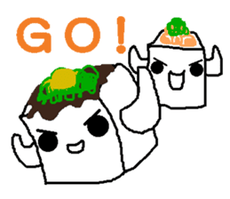 Pretty tofu sticker #885995