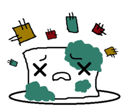 Pretty tofu sticker #885996