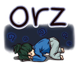 The 21th century SAMURAI sticker #886069