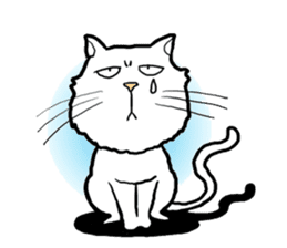 Happy cat English sticker #886130