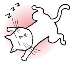 Happy cat English sticker #886142