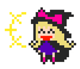 pixel witches sticker #886258