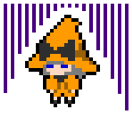 pixel witches sticker #886264