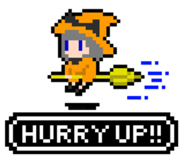 pixel witches sticker #886274