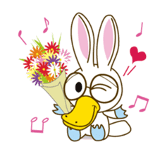 "USANOHASHI" I am. sticker #886359