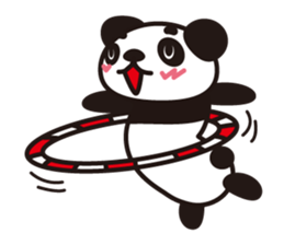 Favorite panda of the hoop sticker #886799