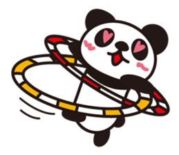Favorite panda of the hoop sticker #886800
