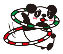 Favorite panda of the hoop sticker #886804