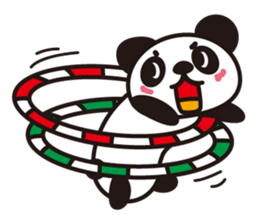 Favorite panda of the hoop sticker #886806