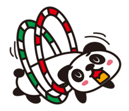 Favorite panda of the hoop sticker #886807