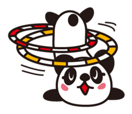 Favorite panda of the hoop sticker #886808