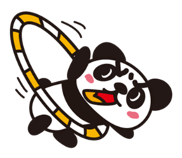 Favorite panda of the hoop sticker #886811