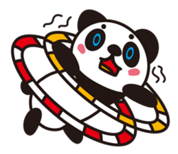 Favorite panda of the hoop sticker #886813