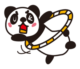 Favorite panda of the hoop sticker #886814