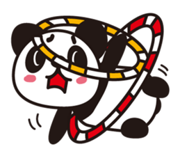 Favorite panda of the hoop sticker #886817