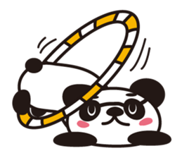 Favorite panda of the hoop sticker #886818