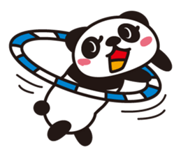 Favorite panda of the hoop sticker #886824