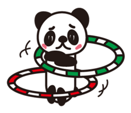 Favorite panda of the hoop sticker #886829