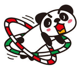 Favorite panda of the hoop sticker #886830