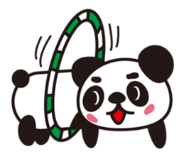 Favorite panda of the hoop sticker #886834